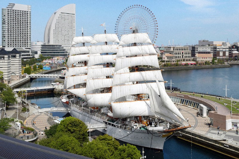 レトロの美：帆船日本丸 横浜市西区 育てた船乗り1万人超 | 毎日新聞
