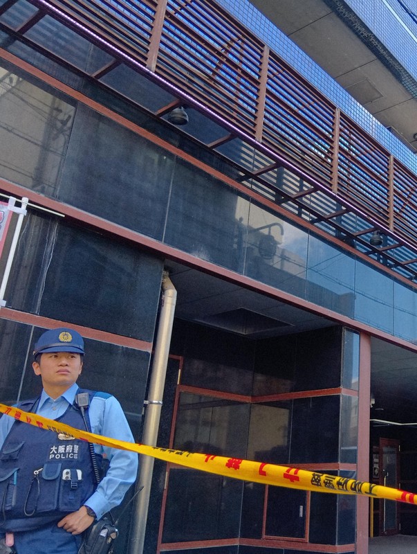 大阪難波飯店女性遭殺害 死因確認為窒息死