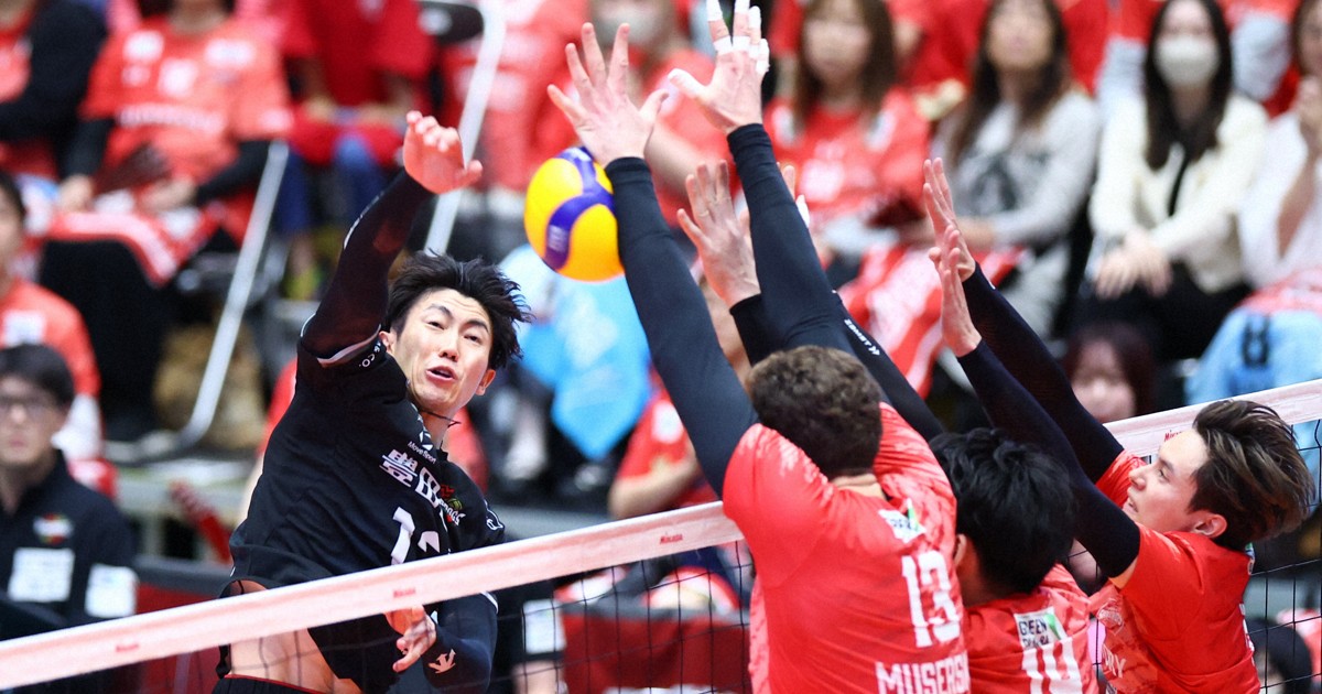 バレー推し:ウルド水町泰杜「120％くらいの形で戦って」PO準決勝敗退