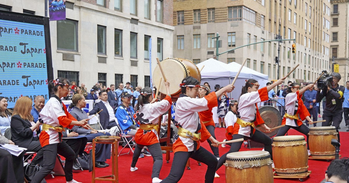 Japan Parade cultural event draws crowds in New York