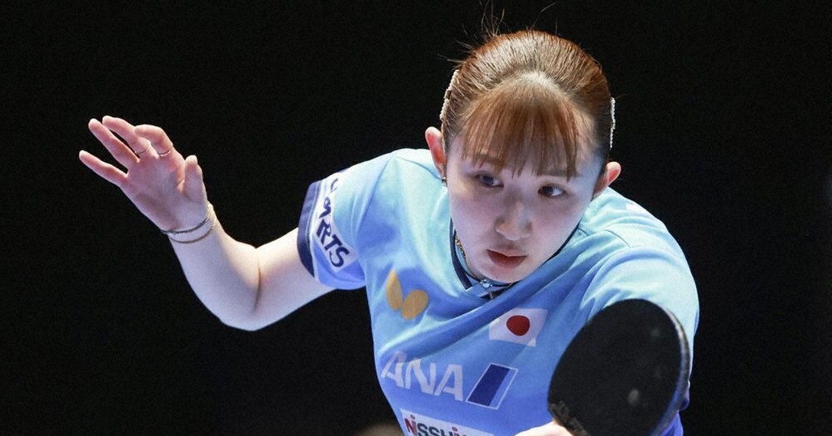 卓球：卓球 世界選手権 日本女子、6大会連続銀 中国に2－3で、55年ぶり