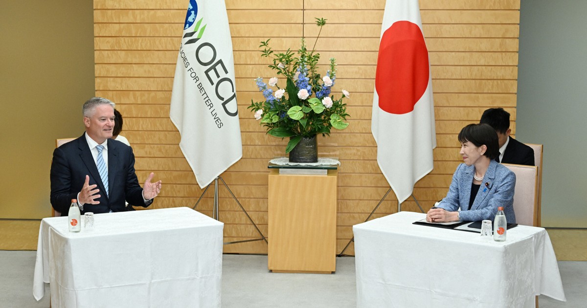 政府、OECDと経済安保で共同文書 レアアースやAIなど連携 | 毎日新聞