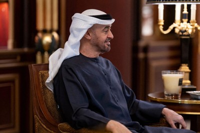 アラブ首長国連邦のムハンマド大統領＝UAE大統領府提供・ロイター