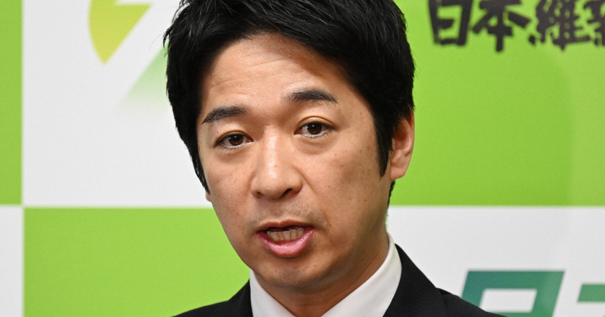 維新・藤田氏、脅迫の「起因」を否定　赤旗記者の名刺投稿巡り
