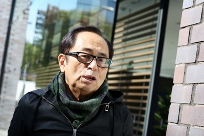 「ルパン三世」シリーズの音楽を手がける大野雄二さん＝大阪市中央区で2014年11月21日、貝塚太一撮影