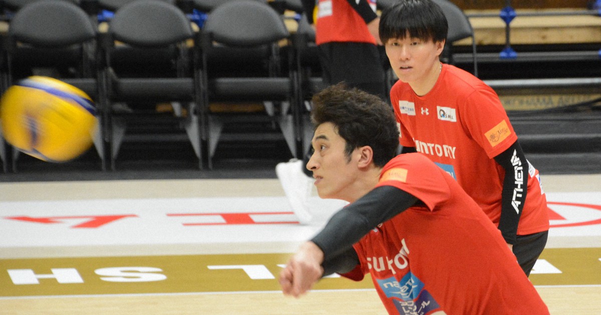 バレー推し:小川智大が語るサントリーが「終盤に強い」理由　SV決勝前日