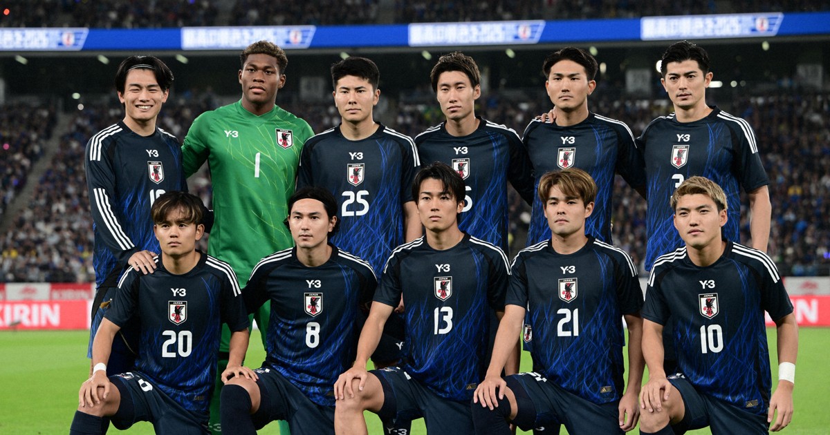 フィールドプレーヤー国内組は長友のみ　サッカーW杯日本代表