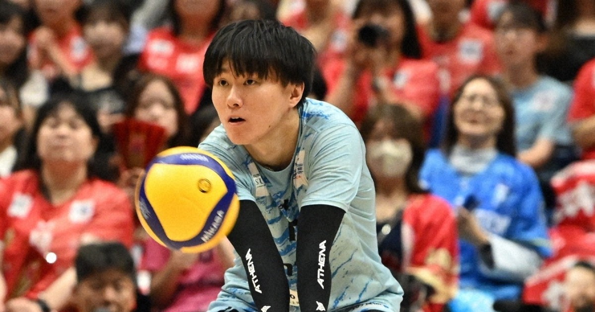 バレー推し：サントリー・小川智大「明日勝って、ディマを最後送り出し