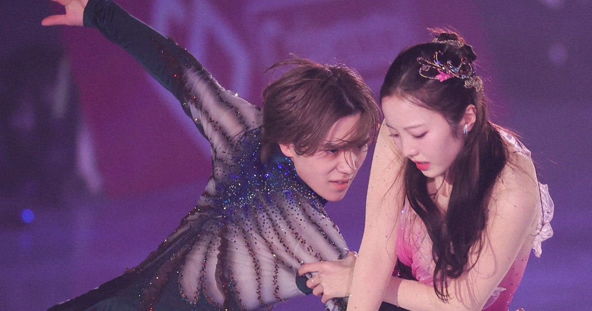 現役復帰を発表した宇野昌磨さんと本田真凜さんのアイスダンス共演 Ice