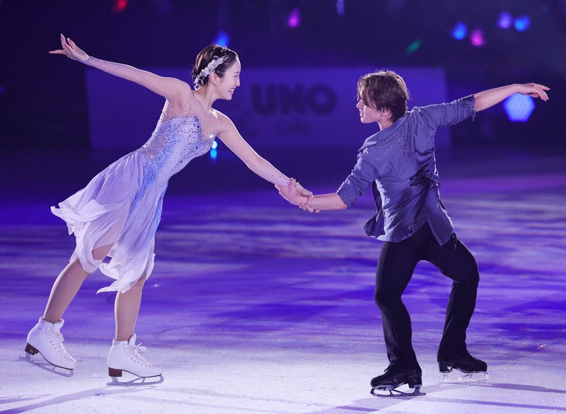現役復帰を発表した宇野昌磨さんと本田真凜さんのアイスダンス共演 Ice