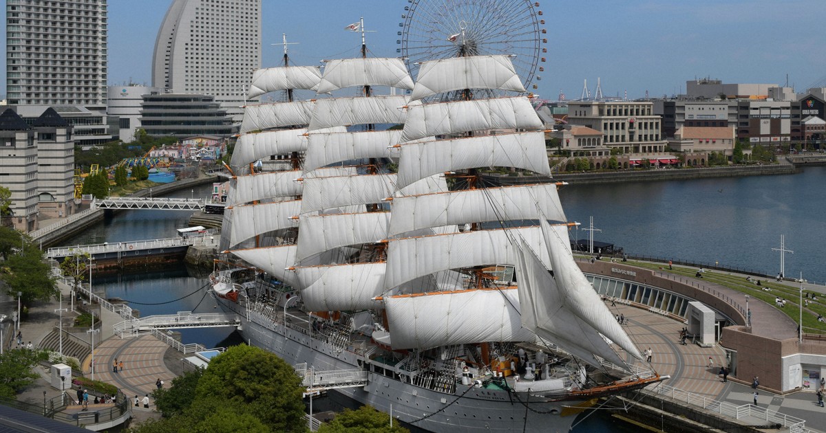 Kapal Latih Legendaris Nippon Maru, Saksi Bisu Sejarah Maritim Jepang, Berlabuh Abadi di Yokohama