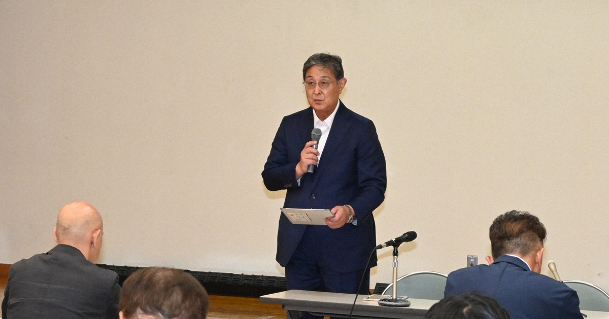 和歌山市長選說明會10陣營出席 現任市長將引退