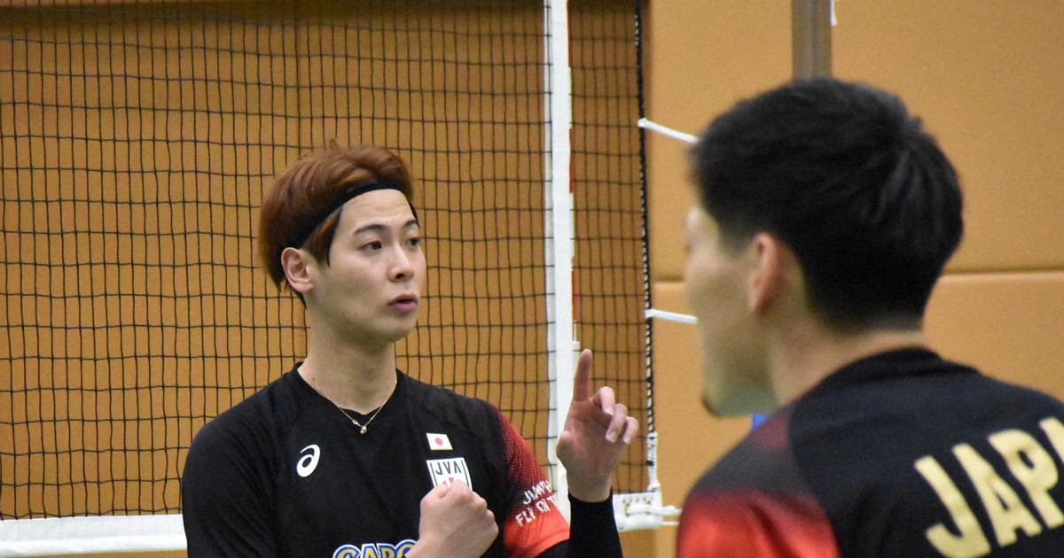 バレー推し:代表合流の永露元稀　名セッターから言われた「でこの前で…」