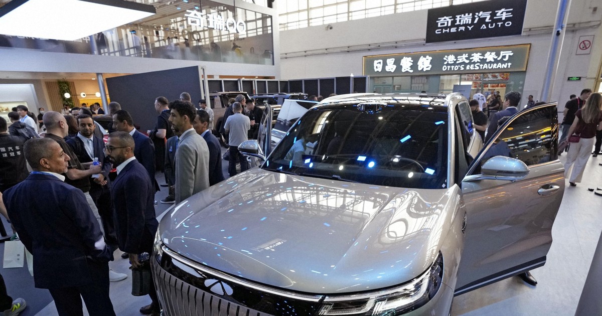 中国の奇瑞汽車、日本市場参入へ　EV念頭「十分チャンスある」