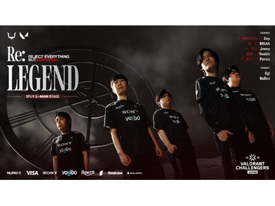 プレスリリース：eスポーツチーム「REJECT」VALORANT部門が『VALORANT