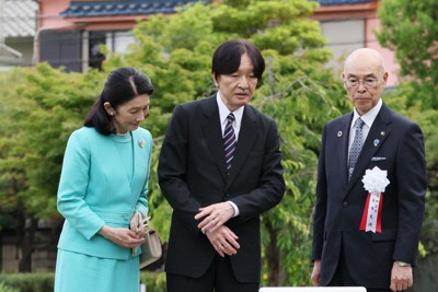 秋篠宮夫婦出席「綠色愛護」集會 植樹櫻花品種