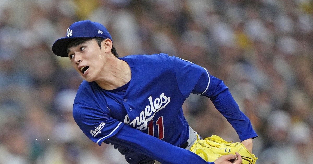 Baseball: Sasaki solid after shaky start in Dodgers' win over Brewers