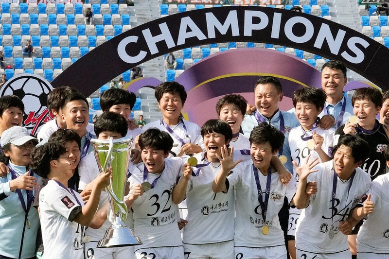 北朝鮮：北朝鮮、優勝賞金もらえず サッカー女子ACL 国連から経済制裁