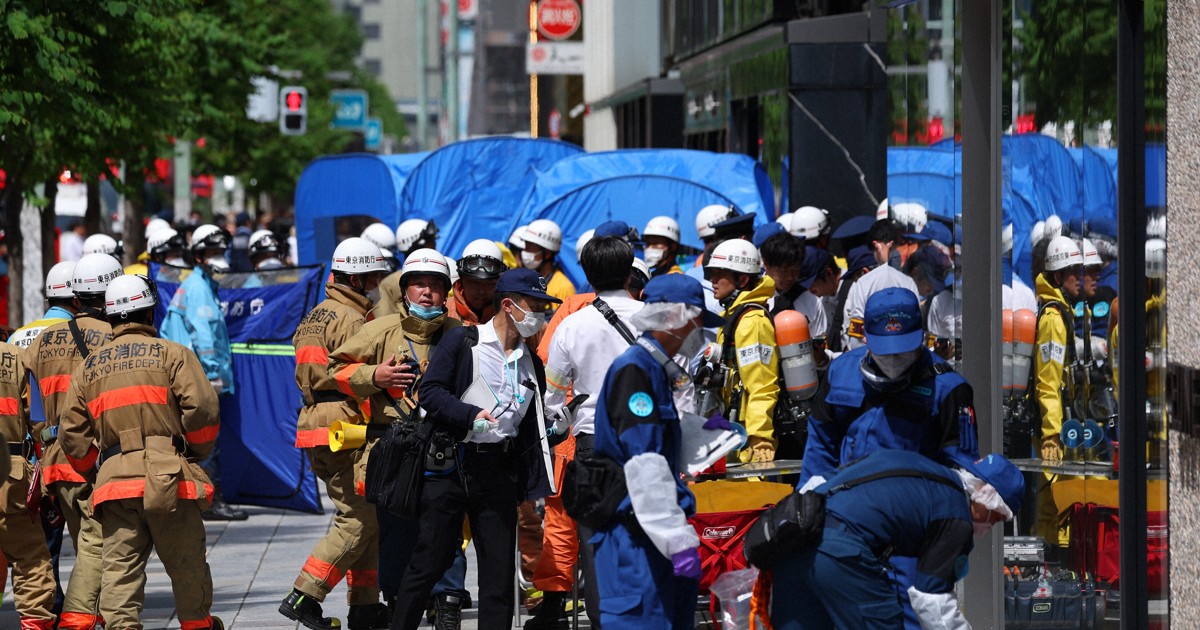 「GINZA　SIX」で「異臭する」と通報　12人体調不良か