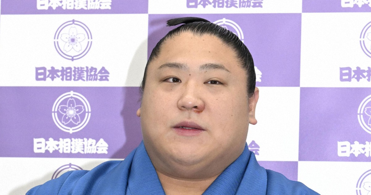 夏場所Vの若隆景「大関に向かって精進」　一夜明け会見　大相撲
