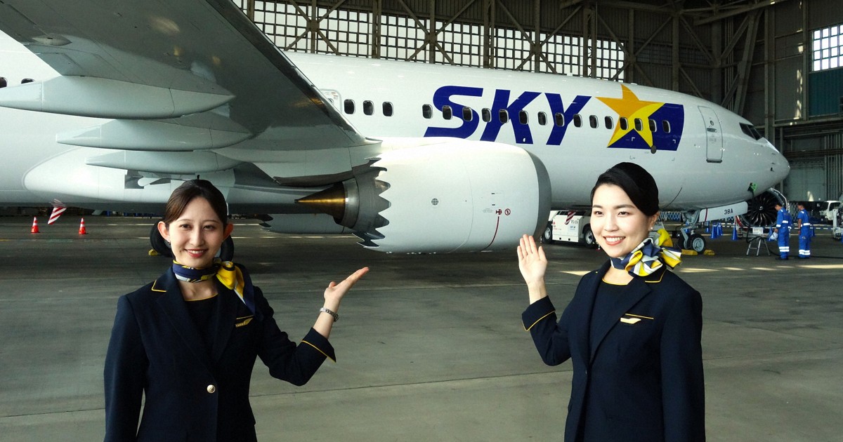 スカイマーク、国内航空初の737MAX　燃費向上、客室快適に