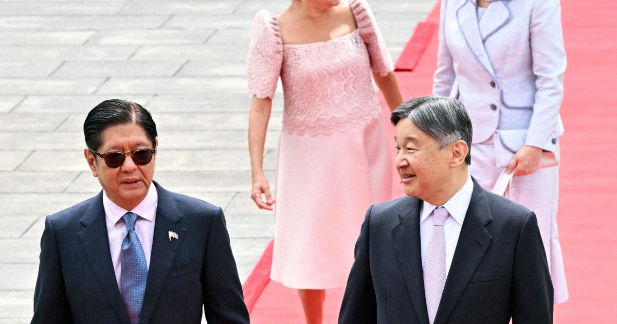 Japan emperor hails ties with Philippines in state banquet for Marcos