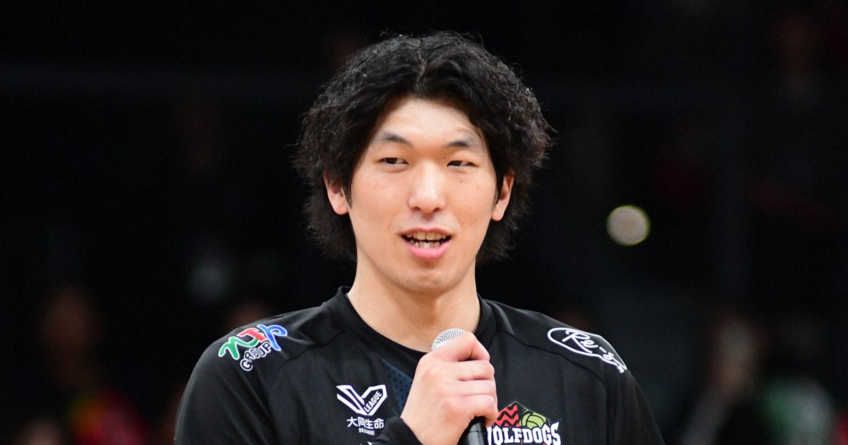 日本排球代表隊選手佐藤駿一郎因持有大麻遭逮捕