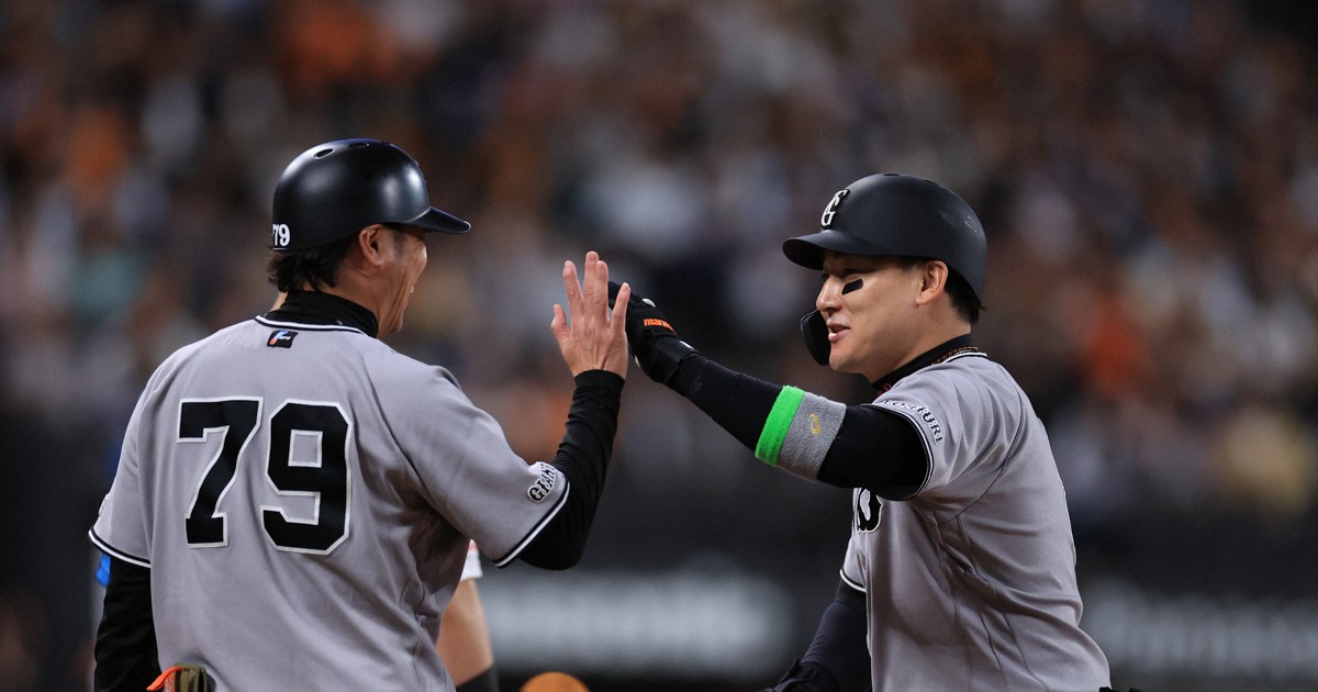 ジャイアンツの松本剛が古巣・ファイターズから適時打を放ち競り勝つ