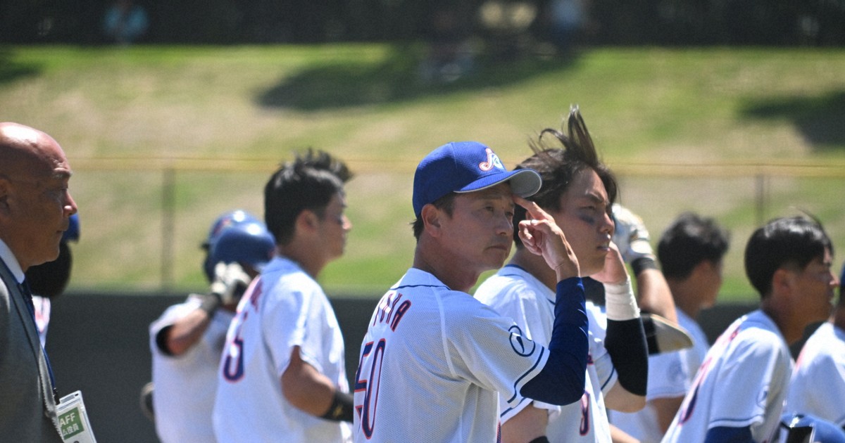 もっと社会人野球:ジェイプロの二岡智宏監督、2次予選初采配で黒星　都市対抗東海