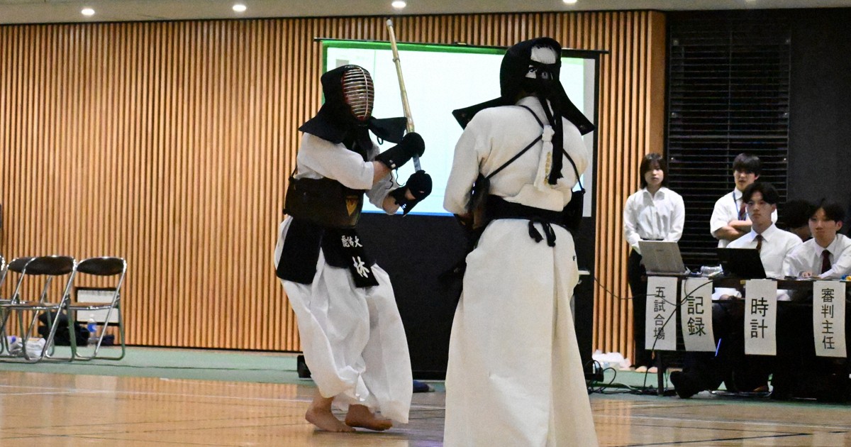 鹿屋体育大・林、同門対決制し初優勝 九州学生剣道選手権・女子 | 毎日新聞