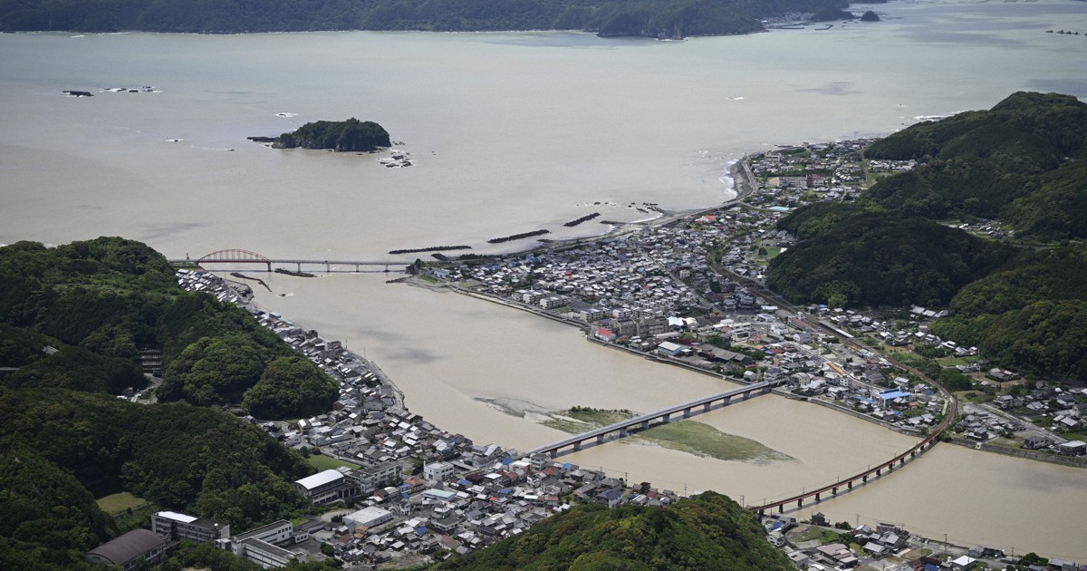 台風6号上陸 和歌山に初の「レベル5」 首都圏にも「レベル4」 | 毎日新聞