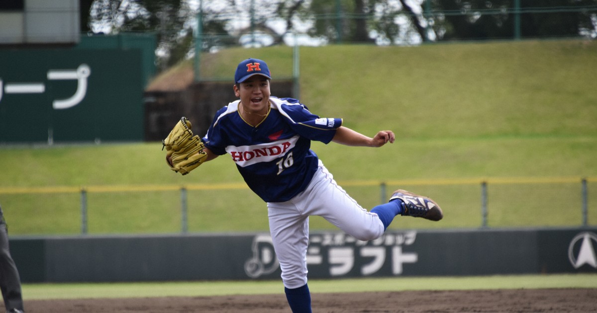 「これが生命線」 Honda熊本・新名が好救援 都市対抗九州