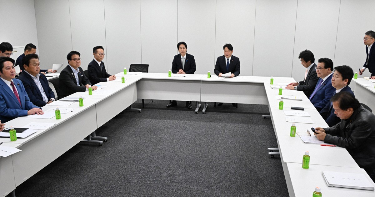 政府「税額控除」見送りに野党反発　「本来目指した制度と違う」
