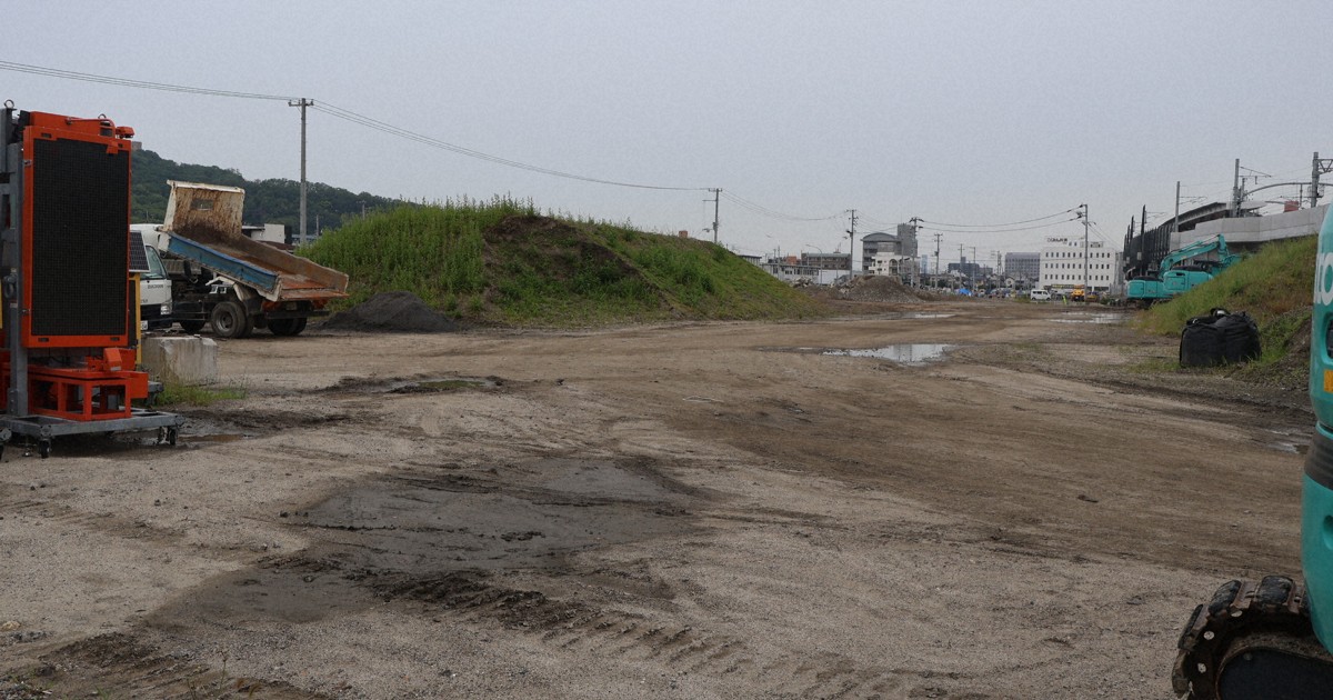 アリーナ計画頓挫の土地、方針決定　JR松山駅西側の曲折