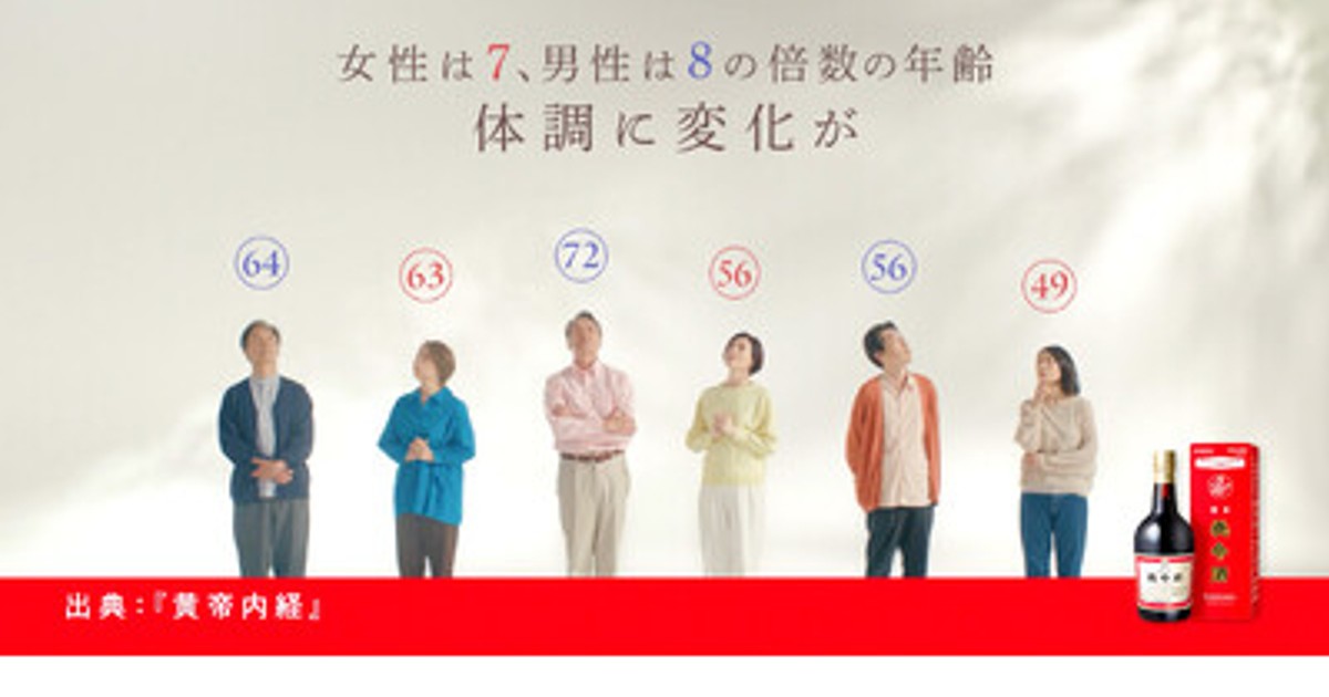 プレスリリース：「女性は7、男性は8の倍数の年齢で体調に変化が訪れる