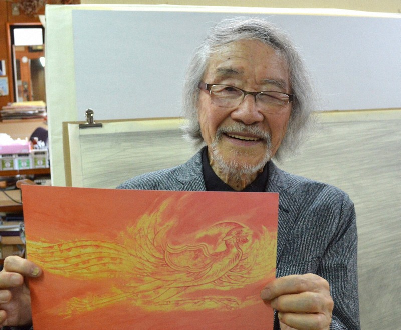 94歲「飛鳥畫師」傳承筆觸，故鄉世界遺產登錄在望