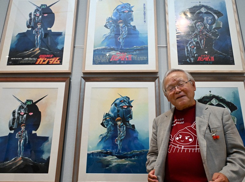 ガンダム原画など1000点超 山形で安彦良和さん回顧展開幕 | 毎日新聞