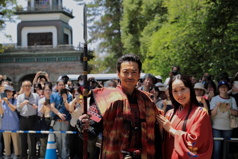 大東駿介領銜「百萬石行列」再現前田利家入城 菅井友香飾演夫人