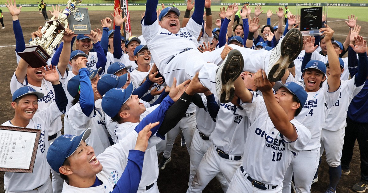 沖縄電力主将「勝てる雰囲気作れた」 都市対抗、県勢初勝利目指す