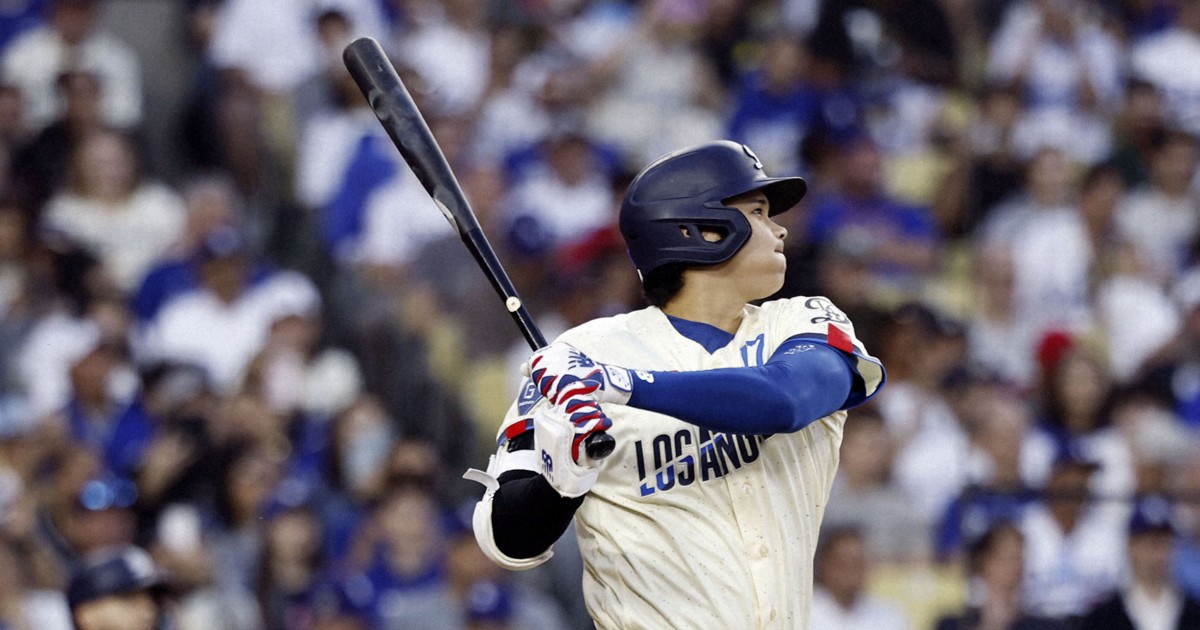 ドジャース大谷、エンゼルス戦で11号2ラン　アストロズ今井3勝目