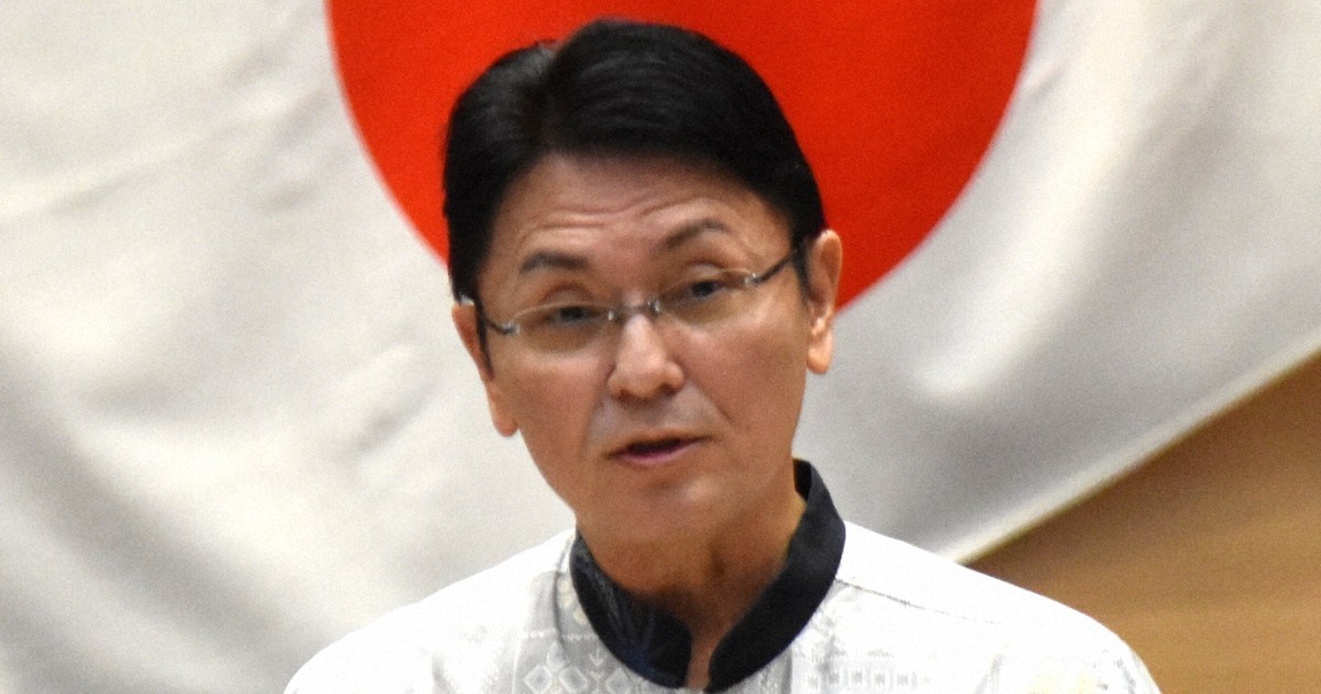 那覇市長選　知念市長が出馬表明　再選目指す