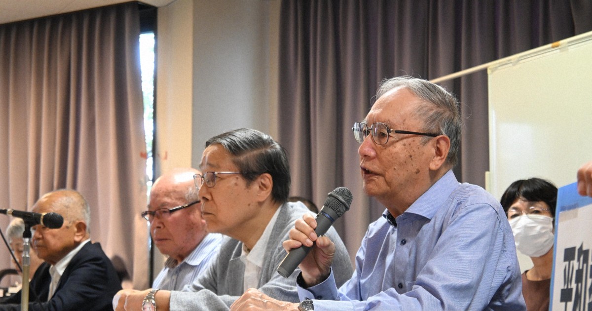 平和学習「違反」認定に被爆者団体が抗議声明 辺野古事故巡り