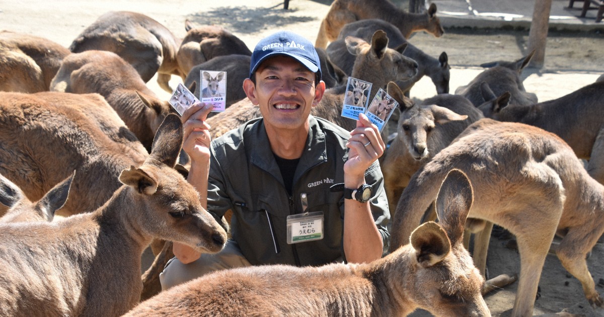 カンガルートレカが大好評　飼育員の「推し」20頭選抜　北九州