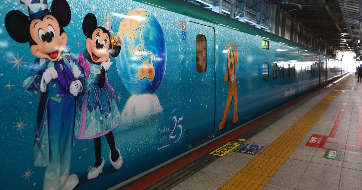 東北・北海道新幹線に東京ディズニーシー25周年記念の特別車両