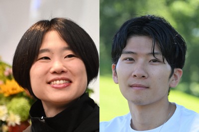 ミラノ・コルティナ2026：フィギュア・女子 坂本花織選手、銀 笑顔