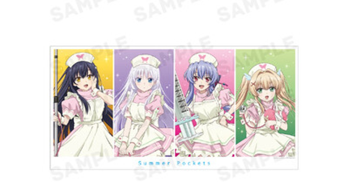プレスリリース：TVアニメ『Summer Pockets』120cmビッグタオルの受注