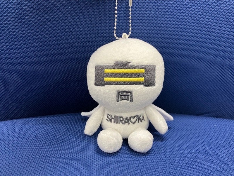 Versace マスコット　ぬい　キーホルダー シラオ仮面」バズるか？ ぬいぐるみキーホルダー誕生 白岡 ／埼玉