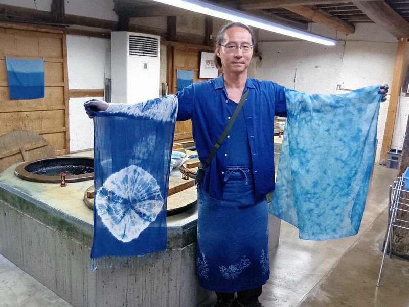 わたしのふるさと便：逸品オススメ 徳島県 「藍染め」 無二の模様 体験