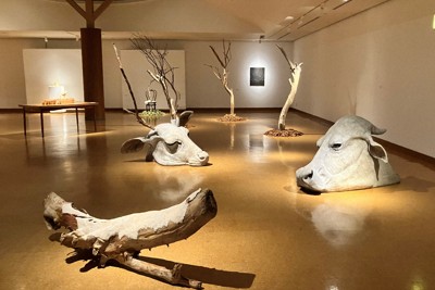 日本畫家楢岡八穗耗時20年以蛤蜊殼繪製《源氏物語》貝繪展