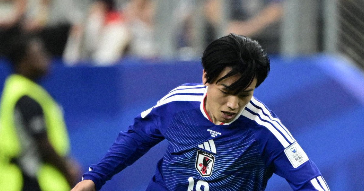 日本前鋒上田綺世誓言用進球貢獻世界盃